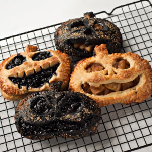 Jack-O-Latern hand pies