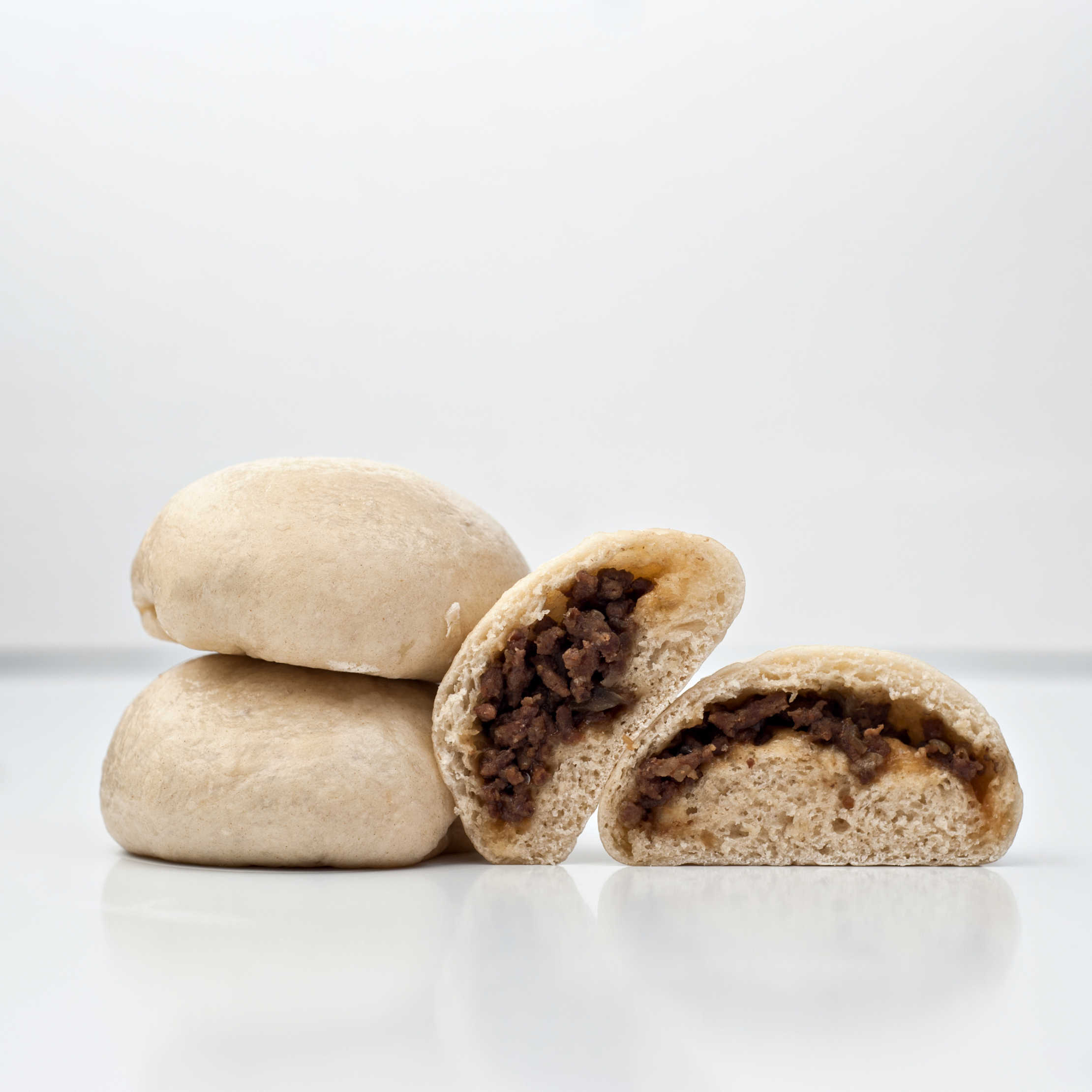 Bapao filled with delicious minced meat